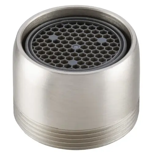 Faucet Aerator, Brushed Nickel, 1.7 gpm