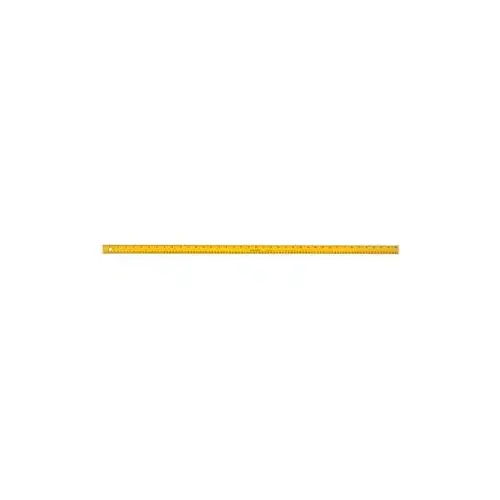 Yardstick, SAE, Metric Graduation, Aluminum, Black/Yellow Yardstick, SAE, Metric Graduation, Aluminum, Black/Yellow