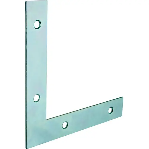 Corner Brace, 3-1/2 in L, 3-1/2 in W, 5/8 in H, Steel, Zinc-Plated, 1.8 mm Thick Material - pack of 4 Corner Brace, 3-1/2 in L, 3-1/2 in W, 5/8 in H, Steel, Zinc-Plated, 1.8 mm Thick Material - pack of 4