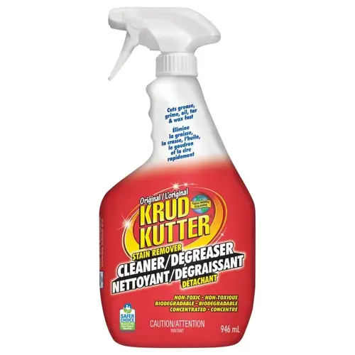 Cleaner and Degreaser, 946 mL Bottle, Liquid, Solvent