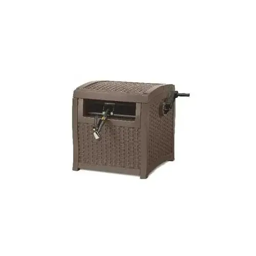 CPL Smart Track Hideaway Hose Reel, 5/8 in Hose, 225 ft Hose, Resin Java CPL Smart Track Hideaway Hose Reel, 5/8 in Hose, 225 ft Hose, Resin Java