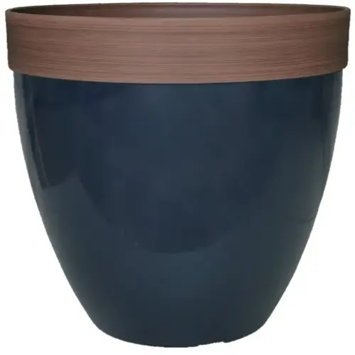 Hornsby Planter, Resin, Navy Blue Hornsby Planter, Resin, Navy Blue
