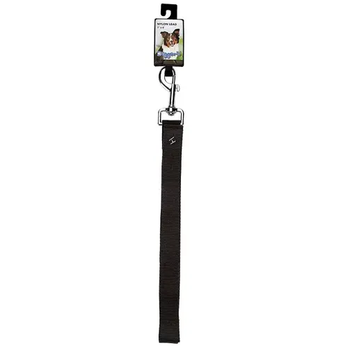 Lead, 72 in L, 1 in W, Nylon Line, Black Lead, 72 in L, 1 in W, Nylon Line, Black