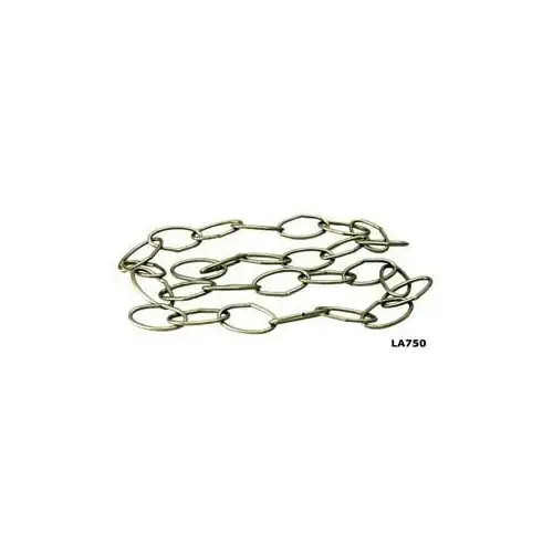 Oval Chain, 3 ft L, Pewter