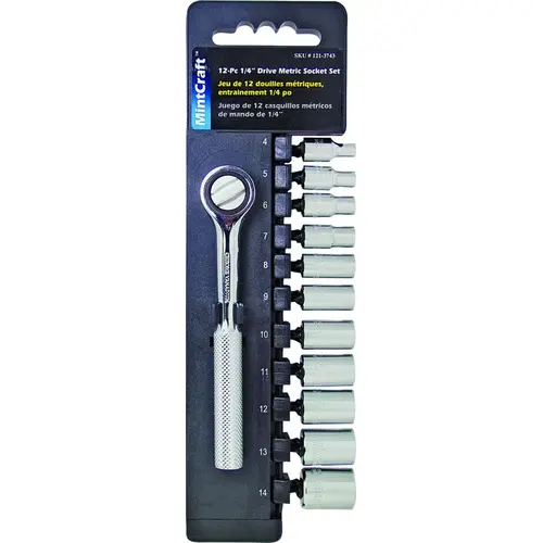 Socket Set, Chrome Vanadium Steel, Chrome Socket Set, Chrome Vanadium Steel, Chrome