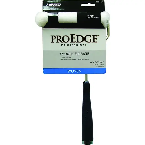 MT102-11 6IN Mini Roller, 1/2 in Nap, Fabric Cover, Threaded Handle, 6 in L Roller MT102-11 6IN Mini Roller, 1/2 in Nap, Fabric Cover, Threaded Handle, 6 in L Roller