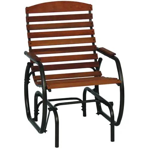Country Garden Glider, 29-1/2 in W, 24-1/2 in D, 37 in H, 250 lb Seating, Bronze Frame Country Garden Glider, 29-1/2 in W, 24-1/2 in D, 37 in H, 250 lb Seating, Bronze Frame