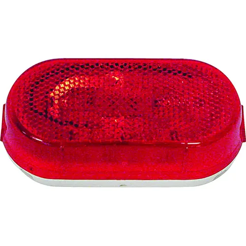 Marker Light, 12 V, Incandescent Lamp, Red Lens, Screw Mounting Marker Light, 12 V, Incandescent Lamp, Red Lens, Screw Mounting