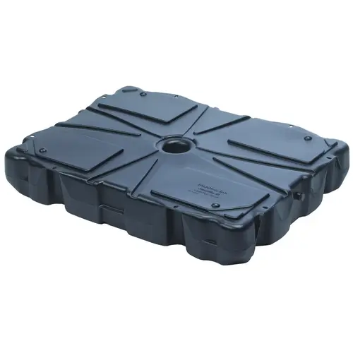 Dock Float, 36 in L, 48 in W, 9 in H, Polyethylene Dock Float, 36 in L, 48 in W, 9 in H, Polyethylene