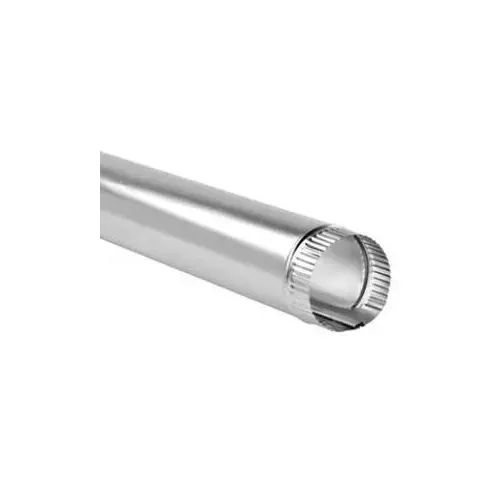 Rigid Pipe, 4 in Dia, 36 in L, Aluminum Rigid Pipe, 4 in Dia, 36 in L, Aluminum