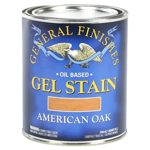 B263-UL qt American Oak Oil Based Gel Stain B263-UL qt American Oak Oil Based Gel Stain