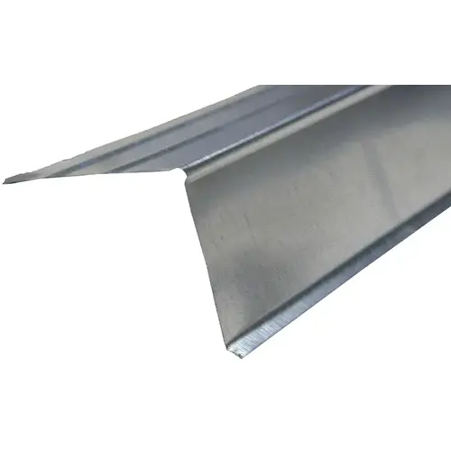 Drip Edge Flashing, 10 ft L, C-Style Profile, Hemmed Edge, Steel, Gray - pack of 25 Drip Edge Flashing, 10 ft L, C-Style Profile, Hemmed Edge, Steel, Gray - pack of 25