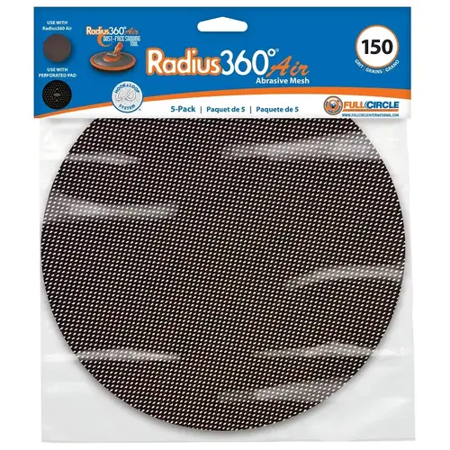 Full Circle Sanding Disc, 150 Grit - pack of 5 Full Circle Sanding Disc, 150 Grit - pack of 5