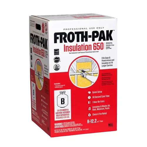 Froth-Pak Series Foam Insulation Kit - PART B ONLY