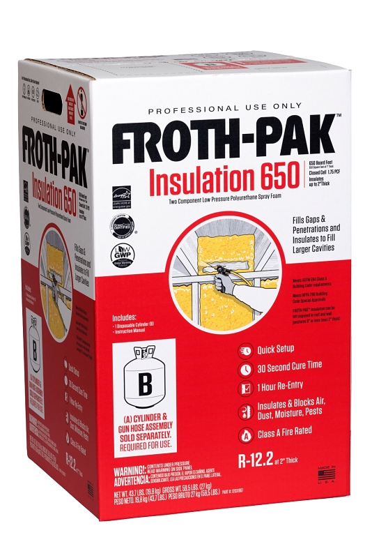DuPont 12031877 Froth-Pak Series Foam Insulation Kit - PART B ONLY