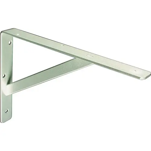 208 TI 400 Shelf L-Bracket, 16 in L, Steel, Titanium 208 TI 400 Shelf L-Bracket, 16 in L, Steel, Titanium