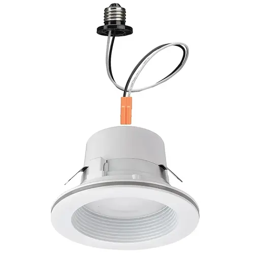 Color Preference Series Downlight with Night Light Trim, 10.5 W, 120 VAC, LED Lamp