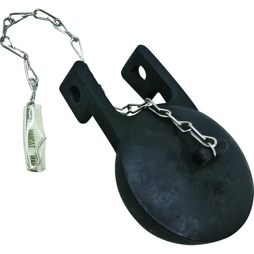 Toilet Tank Flapper, Specifications: 2-3/4 in, Black Toilet Tank Flapper, Specifications: 2-3/4 in, Black