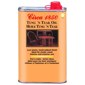 Circa 1850 180725 Tung'n Teak Oil, 250 mL