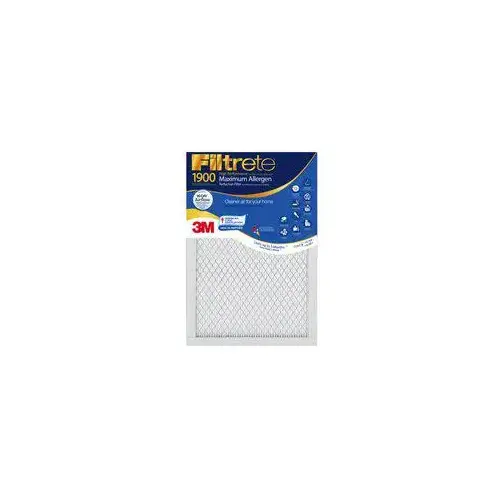 Allergen Reduction Filter, 20 in L, 25 in W, 1900 MPR