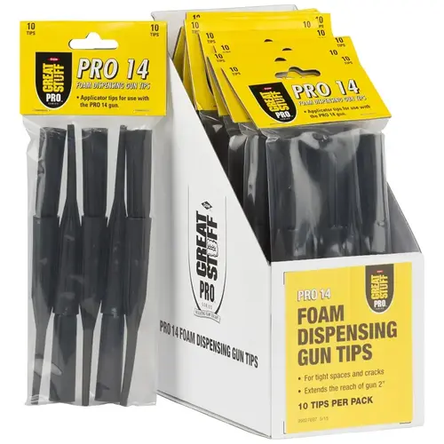 Gun Tip, Black, For: Pro 14 Dispensing Gun