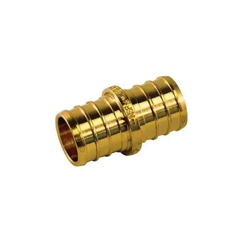 Coupling, 1/2 in, Brass