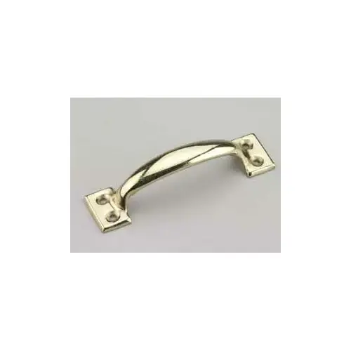 Utility Pull, 1-9/32 in W, 1-3/32 in D, 5 in H, Steel, Zinc Utility Pull, 1-9/32 in W, 1-3/32 in D, 5 in H, Steel, Zinc