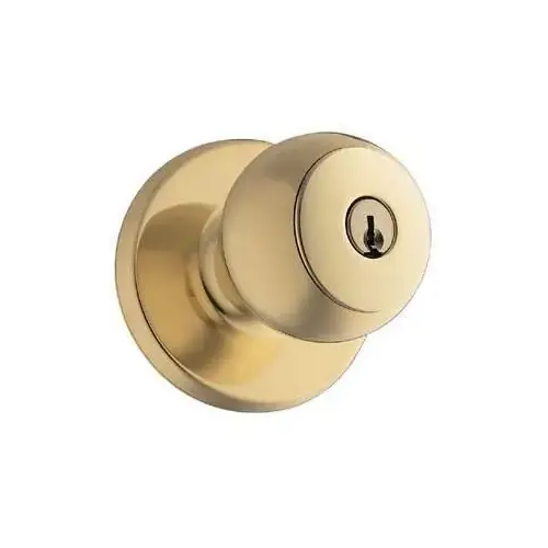 Yukon Privacy Door Lock with 6 Way Adjustable Latch and Round Corner Strike Satin Nickel Finish