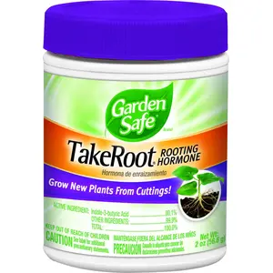 Garden Safe HG-93194 TakeRoot Rooting Hormone, 2 oz, Solid Gray/White