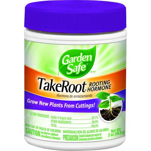 TakeRoot Rooting Hormone, 2 oz, Solid Gray/White