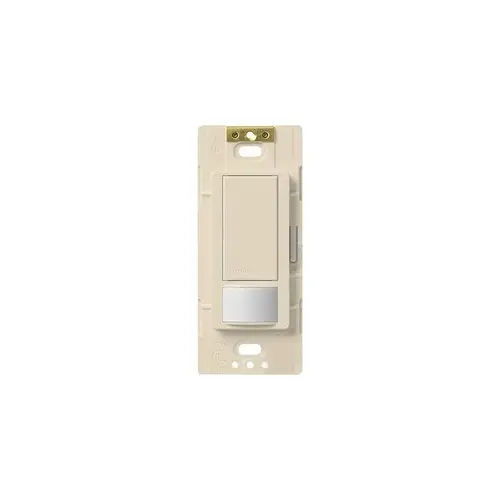 Maestro Sensor Switch, 5 A, 120 V, 1 -Pole, Motion Sensor, 180 deg Sensing, 30 ft Sensing Light Almond Maestro Sensor Switch, 5 A, 120 V, 1 -Pole, Motion Sensor, 180 deg Sensing, 30 ft Sensing Light Almond