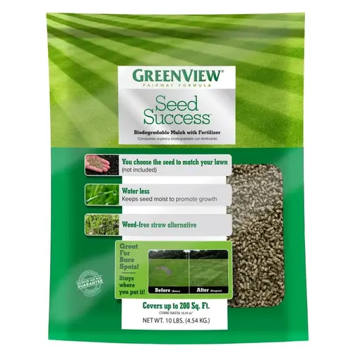 Biodegradable Mulch with Fertilizer, Granular, Slight, 10 lb Bag Biodegradable Mulch with Fertilizer, Granular, Slight, 10 lb Bag