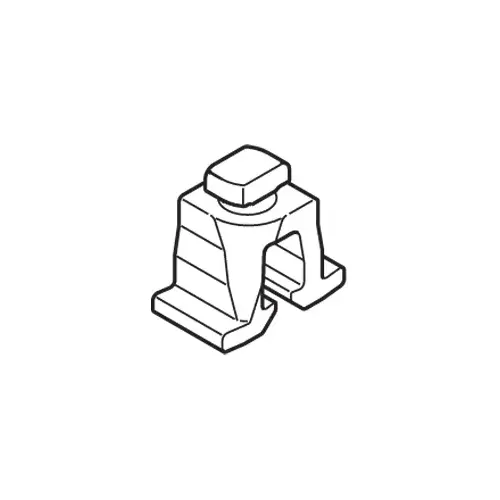 Face Cap Retainer Clip White - pack of 200