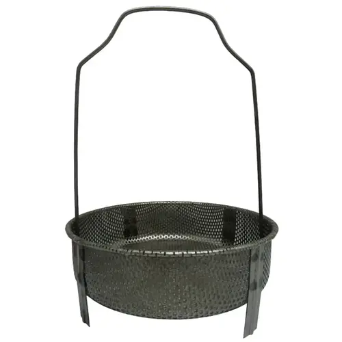 Chem-Dip  Basket, Metal Dip Basket for 5 gal Pail Silver