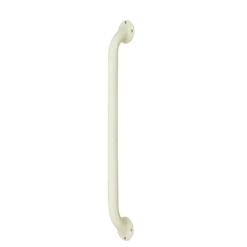 Grab Bar, 250 lb, Steel, Wall Mounting White Grab Bar, 250 lb, Steel, Wall Mounting White