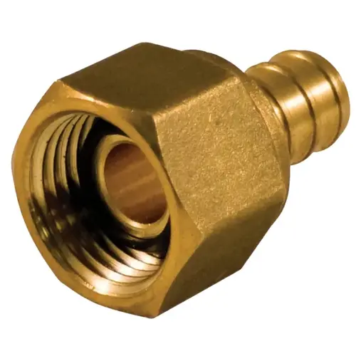 Pipe Adapter, 3/4 in, PEX x FIP, Brass