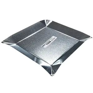 TAMLYN TS88 Formed Termite Shield, 8 in L, 8 in W, Steel, Galvanized