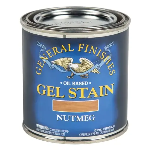 B267-UL 1/2pt Nutmeg Oil Based Gel Stain B267-UL 1/2pt Nutmeg Oil Based Gel Stain