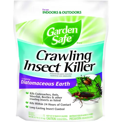 Crawling Insect Killer, Solid, 4 lb Off-White