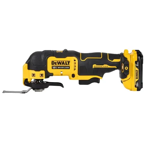 DEWALT Oscillating Tool Kit, Battery Included, 12 V, 2 Ah, 18,000 opm, 3.2 deg Oscillating DEWALT Oscillating Tool Kit, Battery Included, 12 V, 2 Ah, 18,000 opm, 3.2 deg Oscillating