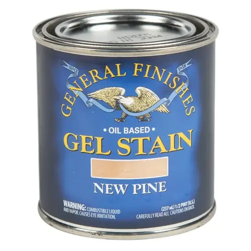 B266-UL 1/2pt New Pine Oil Based Gel Stain B266-UL 1/2pt New Pine Oil Based Gel Stain