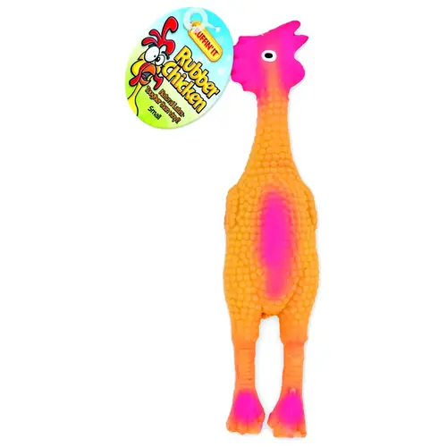 Dog Toy, S, Chicken, Rubber