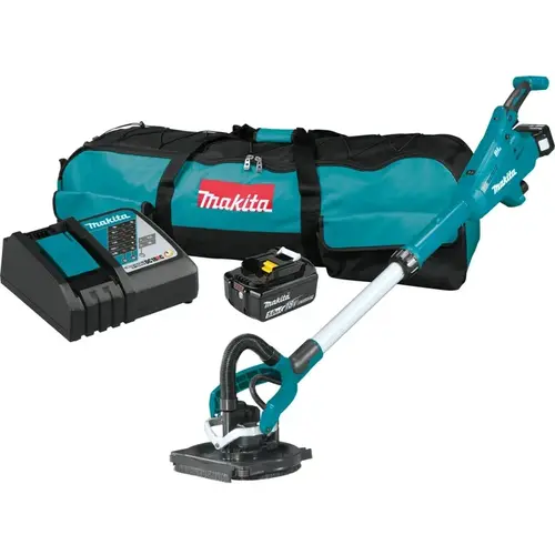 LXT Series Drywall Sander Kit, Battery, 18 V, 8-1/4 in Pad/Disc, 1000 to 1800 rpm No Load Teal LXT Series Drywall Sander Kit, Battery, 18 V, 8-1/4 in Pad/Disc, 1000 to 1800 rpm No Load Teal