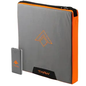 THAW THA-BOD-0015 Rechargeable Heated Seat Pad with Power Bank