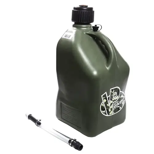3846 Motorsport Container, 5 gal Capacity, Polyethylene, Camo