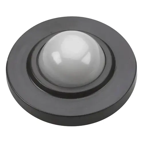 Door Stop, 2-1/2 in Dia Base, 7/8 in Projection, Metal, Oil-Rubbed Bronze Door Stop, 2-1/2 in Dia Base, 7/8 in Projection, Metal, Oil-Rubbed Bronze