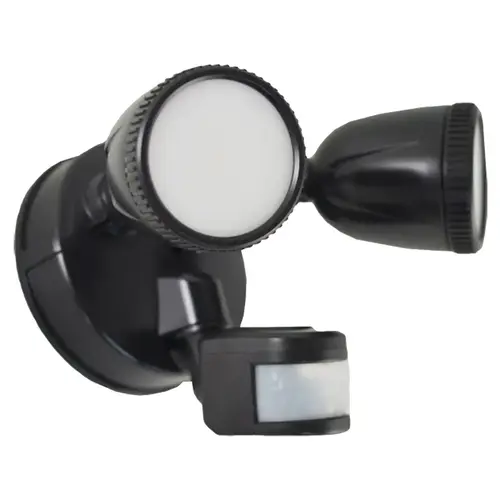 O-G1200M-PB Security Flood Light, 110/240 V, 15 W, 1-Lamp, LED Lamp, Daylight Light, 1200 Lumens