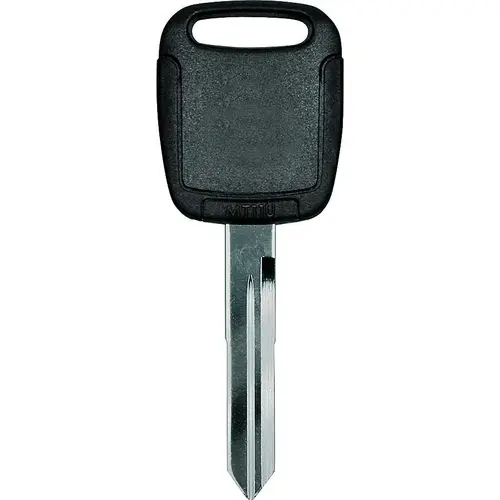 Chip key Blank, Solid Brass, For: Mitsubishi Vehicle Locks Black/Silver Chip key Blank, Solid Brass, For: Mitsubishi Vehicle Locks Black/Silver