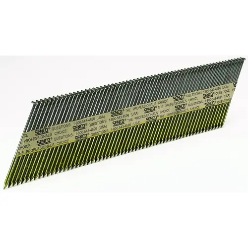 Collated Nail, 3-1/4 in L, 15 to 23 Gauge, Galvanized, Full Round Head, Ring Shank - pack of 2500 Collated Nail, 3-1/4 in L, 15 to 23 Gauge, Galvanized, Full Round Head, Ring Shank - pack of 2500
