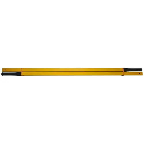 Wheelbarrow Handle, 60 in L, Steel, Amber Pair